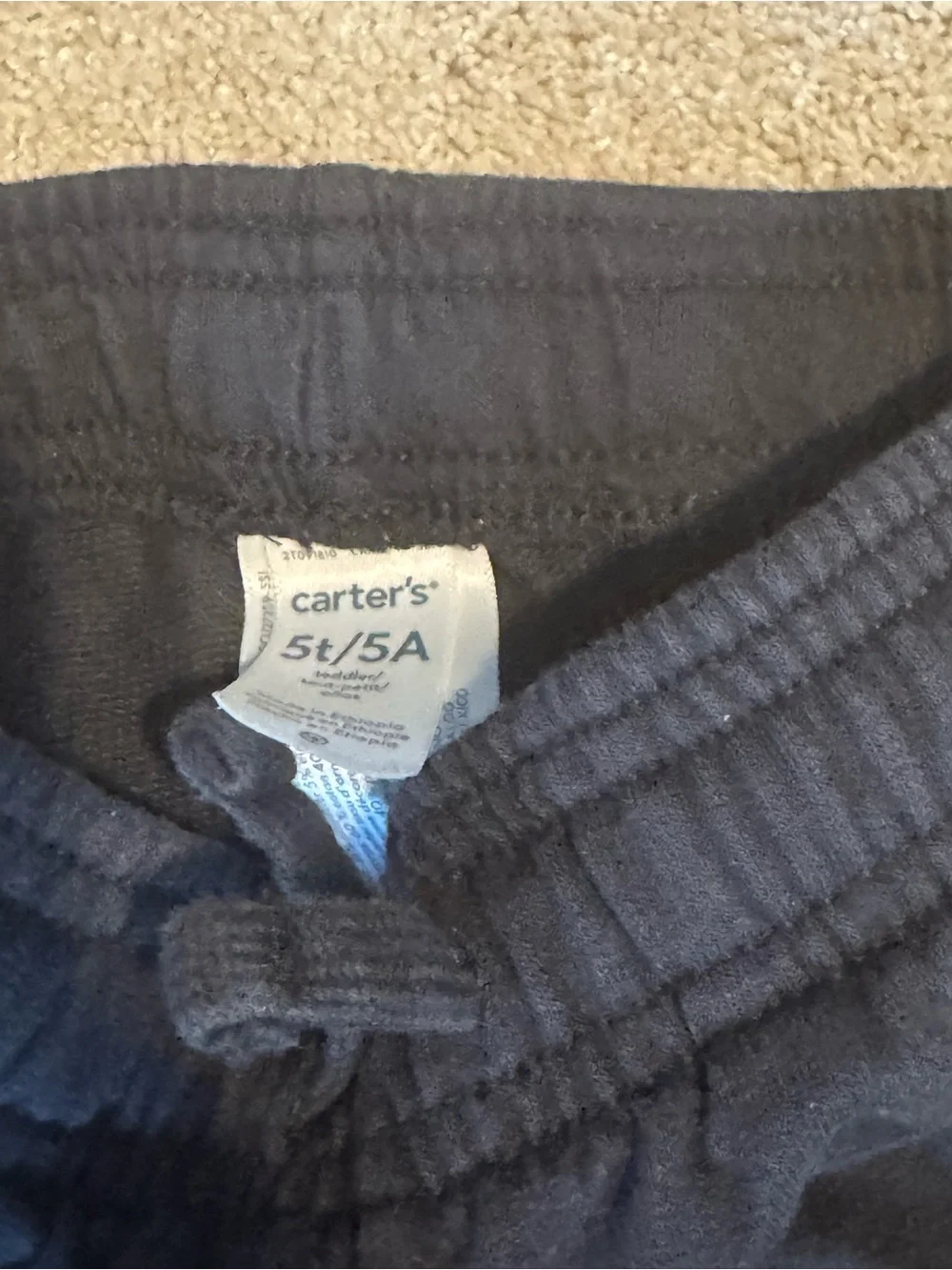 Carters 5T Boy Pants Set